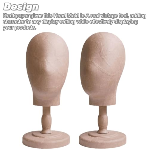 Modelo de cabeza de maniquí estable para mantener la forma de pelucas y gorros 7
