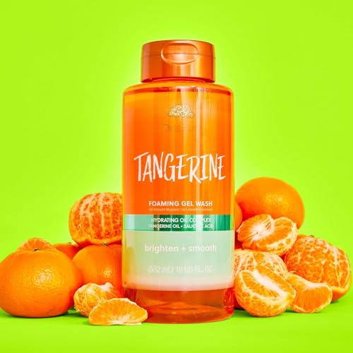 Image of Tree Hut Tangerine Body Wash, Hydrating & Moisturizing Shower Gel with Shea Butter & Essential Oils, Soft Smooth Glowing Skin, Gentle Cleanser For All Skin Types, Self Care Gifts for Women, 18 Fl Oz