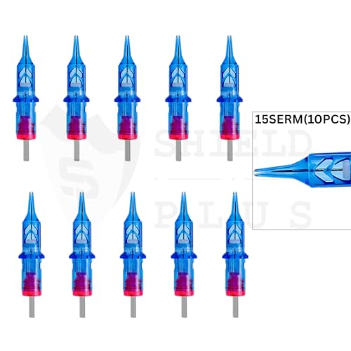 Image of 15SERM Soft Edge Magnum Tattoo Cartridges - Sterile & Disposable (5-Count)