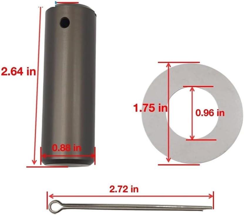 Lower Steering Pin Compatible With 99353 17-8M0073409 17-99353 8M0073409
