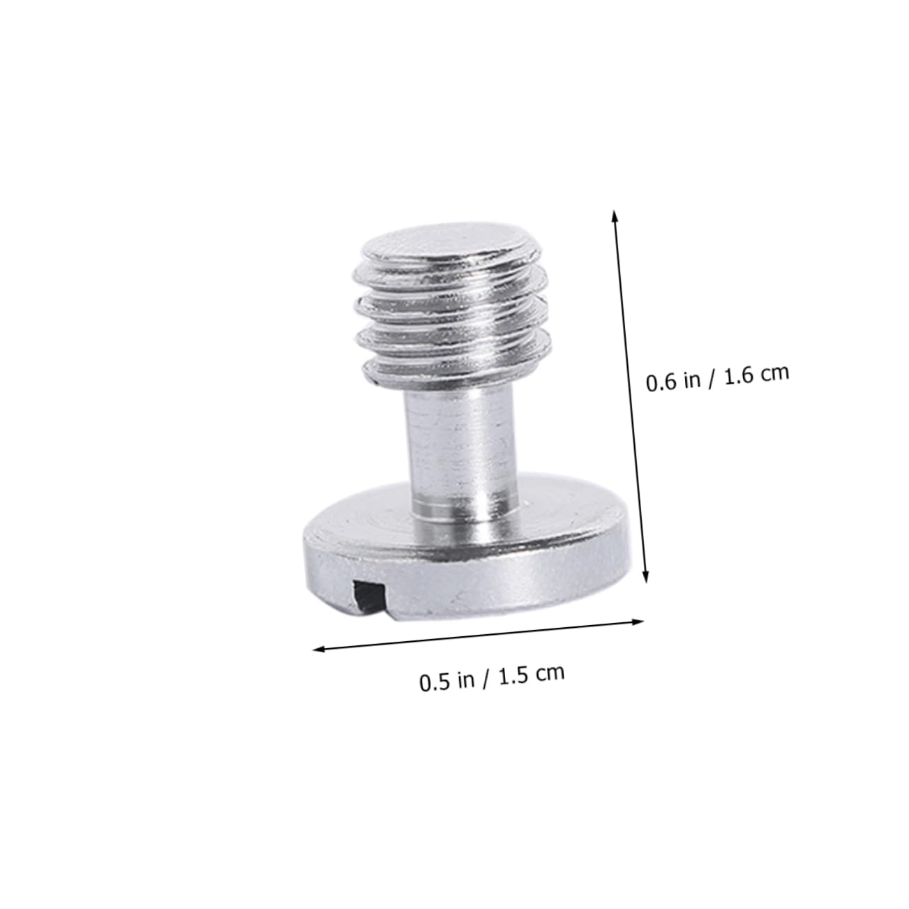 Angoily 10PCS 3/8 Inch Camera Fixing Screws for Quick Release Plates Compatible Camera Rigs and Tripods Sturdy Steel Construction for Secure Mounting