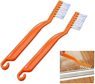 Window Slots Brush Window or Sliding Door Track Cleaning Brush - 2 Piece (Type 2)
