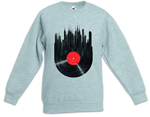 Sweat-shirt de sport pour enfants au motif urbain Vinyl City