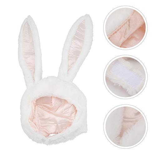 ABOOFAN 2Pcs Orelha De Coelho de Pelúcia Chapéus Caps Headwear Coelho Coelhinho Chapéus Páscoa de Pe