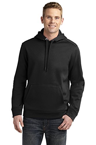 SPORT-TEK Men's Repel Hooded Pullover XL Black