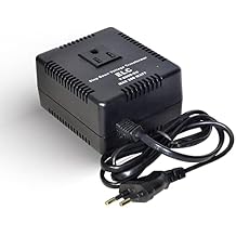 ELC 200-Watt Voltage Converter - Step Down - 220v to 110v / 240v to 120v Travel Power Converter - for Hair Straightener, Hair Dryer, Laptops and Chargers, CE Certified