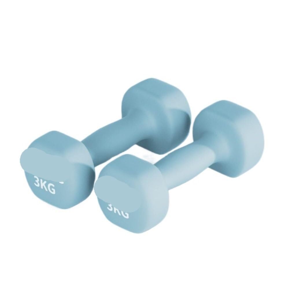 Plastic Frosted Dumbbells for Women Men Home Fitness Training Small Arm Strength and Muscle Toning Ideal Beginners Full