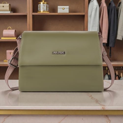 Image of Stylish Sling Bag for Women | Compact Flap Shoulder Crossbody Purse | Adjustable Strap | Smooth Zipper Closure | Fashion Handbag for Travel, Shopping, Casual Outings & Daily Carry