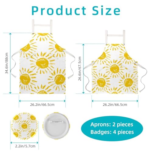 Tablier de cuisine One Large multicolore pour nettoyage et travail