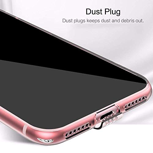 Image of TheGiftKart Best Camera Protection Back Cover Case for Samsung Galaxy M30 | Inbuilt Dust Plugs & Anti-Slip Grip | Slim & Protective Back Case Cover for Samsung M30 (Silicone | Transparent)