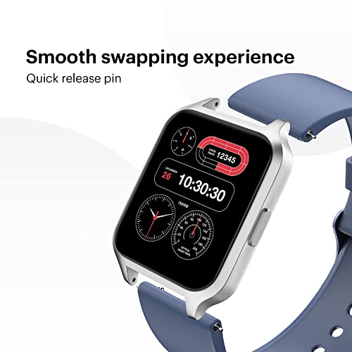 Image of Noise 22 MM Silicone Smartwatch Strap - Red - Compatible with ColorFit Ultra, ColorFit Pro 3 /Assist, ColorFit Nav /Nav+, NoiseFit Endure, NoiseFit Fusion, NoiseFit Evolve