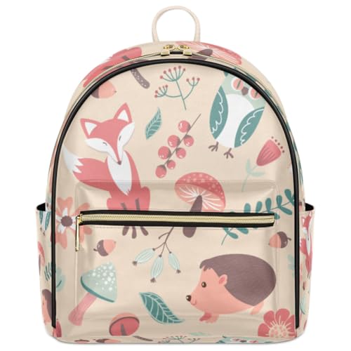 Sac à dos tendance en cuir TropicalLife finitions premium imprimé animalier