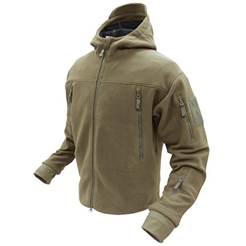 Condor Seirra Hooded Fleece Jacket - X-Large - Tan