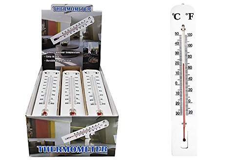 Diamond Visions 11-1660 Jumbo Thermometer C/F Multipack (4 Thermometers)