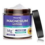 Stilip Magnesium Lotion with Arnica - Magnesium Cream for Sleep & Pain, Muscle Relaxation, Deeply Soothing Formula for Daily Hydration - Lavender1