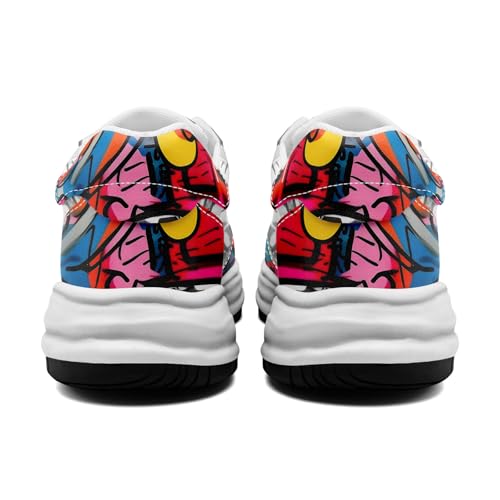 Fashion Graffiti Sneakers for Men Women Stylish Streetwear Inspired Low-Top Walking Comfort Couple Outdoor Shoes3