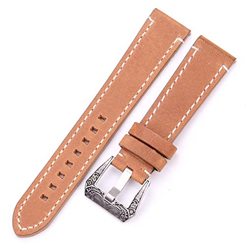 Bracelet montre cuir 20mm noir pour un style urbain chic