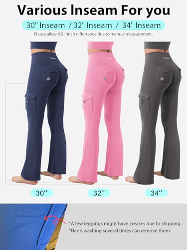 Image of YEOREO CoreFlex Women Workout Flare Leggings