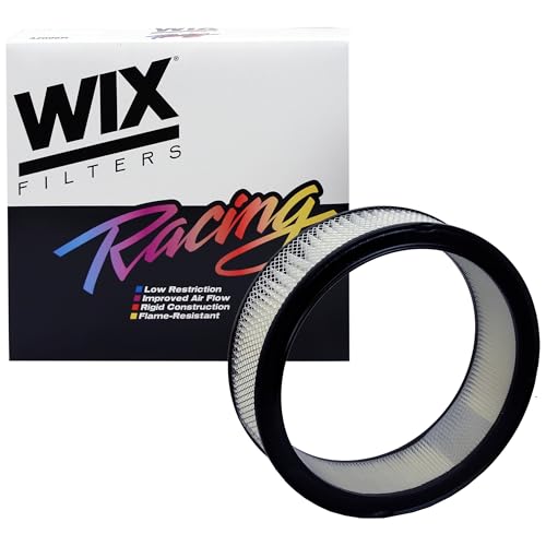 WIX 42096R Engine Air Filter For Racing Applications, 4.05