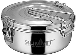 Summit Unisex Adult Stainless Steel Camping Pot Silver One Size