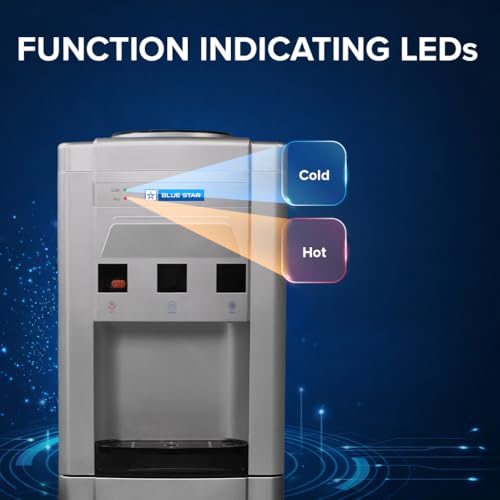 Blue Star Water Dispenser with Refrigerator Hot and Cold Taps - Image 7