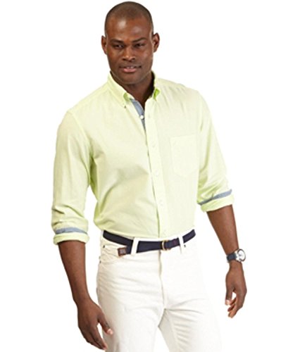 Nautica Oxford Shirt Soft Lime XL