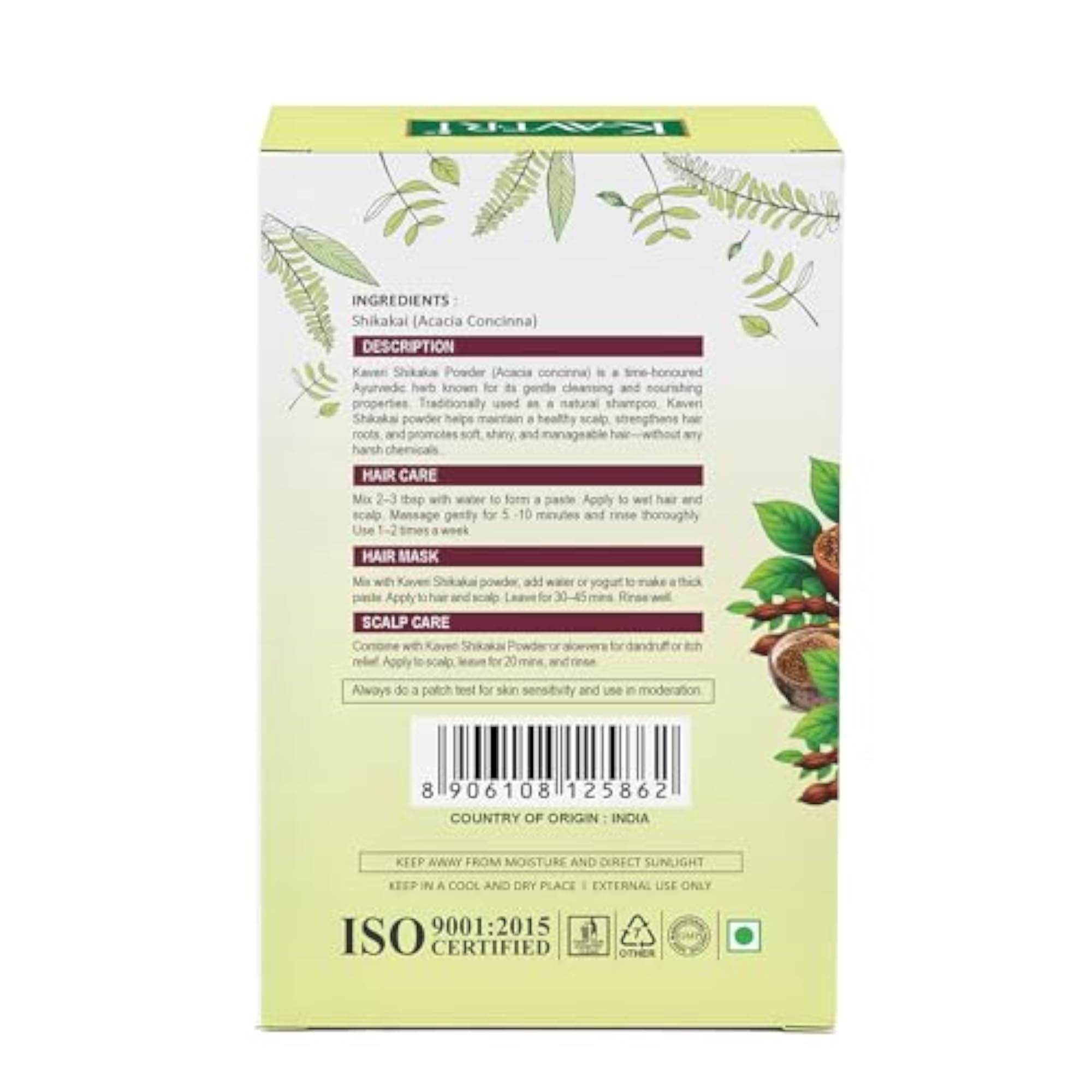 Shikakai Powder for Natural Hair Wash