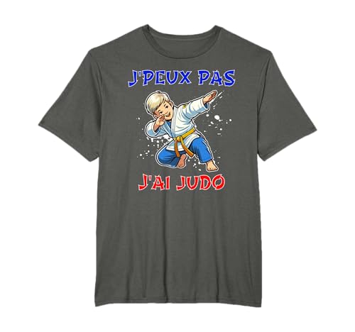 J´peux pas J'ai Judo Judoka Enfant Garçon jeune fils petit T-Shirt