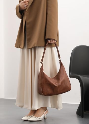 Bolso Hobo para Mujer de Piel Vegana Plegable miniatura 2