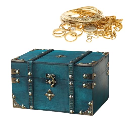 Boîte à bijoux en bois avec serrure : le cadeau idéal - 3