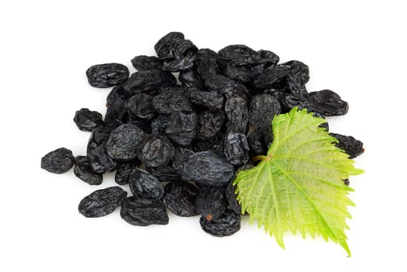 Image of ProV Premium Black Raisins with Seed | Crunchy Center Kismis | Rich in Iron, Fiber & Antioxidants | Healthy Natural Dry Fruit | 250g