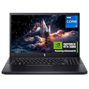 acer Nitro V15 ANV15-52 Gaming Laptop – Intel Core i7-13620H, 16GB, 1TB SSD, NVIDIA GeForce RTX 5060, 15.6″ Full HD 165Hz, Windows 11, Black