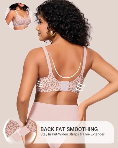 Image of HORISUN No Underwire Seamless Full Coverage Bras for Women Regular & Plus