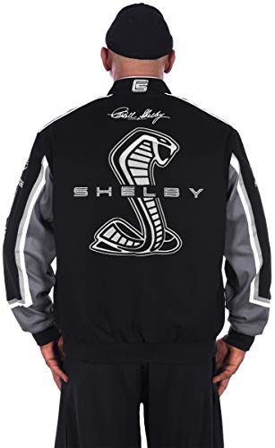 JH DESIGN GROUP Shelby Logo Embroidered Twill Jacket - Cotton Winter Jacket for Men4