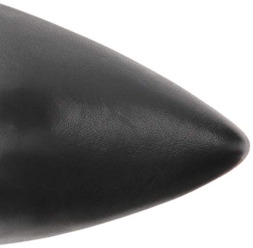 Calvin Klein Women's Glydia Knee High Boot, Black Leather, 5.5 M Us #TOP4