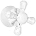 Delta Faucet H795 Cassidy Single Cross Bath Handle Kit, Chrome