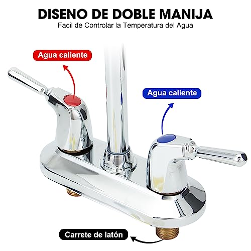 La Mejor Selección de Lavabo doble para baño los 10 mejores. 51 Imagen adicional
