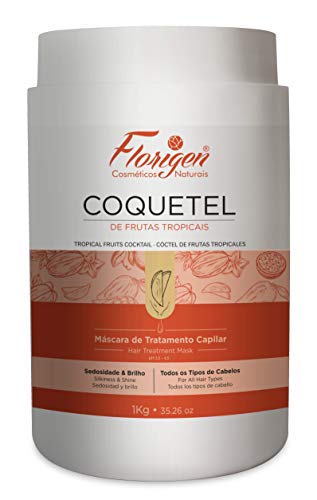 Mascara Tratamento Capilar Coquetel De Frutas Tropicais Florigen, Florigen