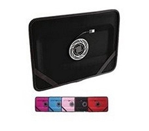 Cooltouch Computer LapDesk with Fan - Red