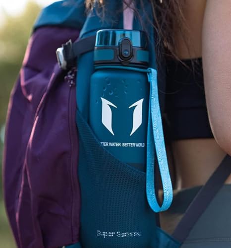 Super Sparrow Trinkflasche - Tritan Wasserflasche - 500ml - BPA-frei - Ideale Sportflasche - Sport, Wasser, Fahrrad, Fitness, Uni, Outdoor - Leicht, Nachhaltig