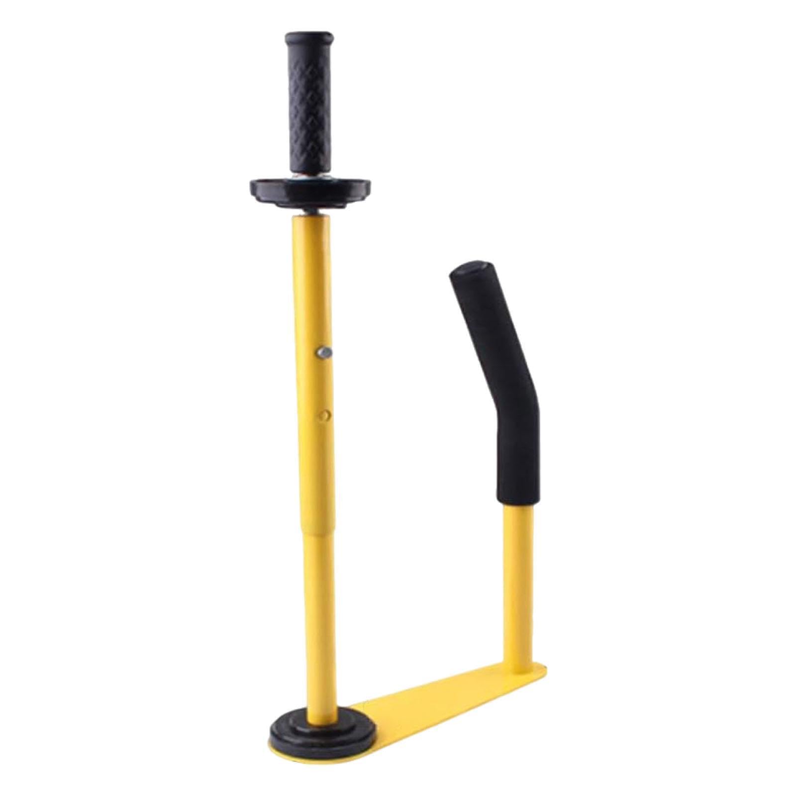 Distributeur de film étirable professionnel, léger et robuste, facile à installer, réglable, pour une expérience de filmage optimale. Distributeur film rétractable jaune professionnel.