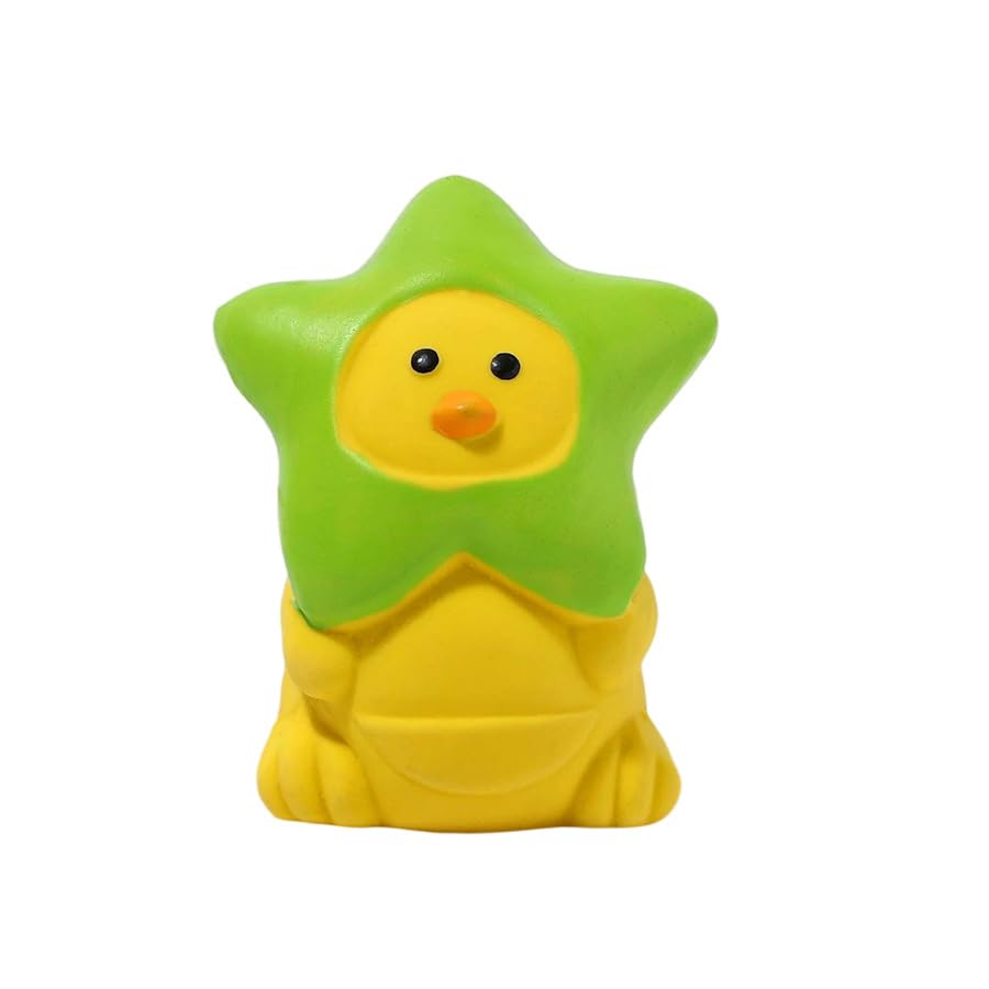 Eco-Friendly Latex Dog Toys Cute Squeaky Interactive Chew Toys for Movement Training & Dental Health
