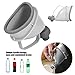 ZJchao Adult Urinal Emergency Portable Unisex Stand Pee Funnel for Outdoor Travel Camping Hiking ABS Latex Material