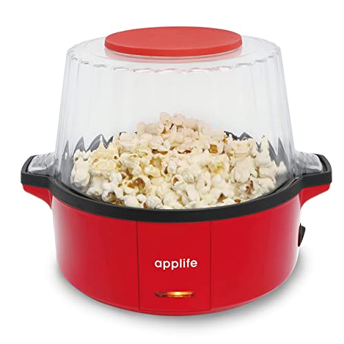 applife PON!PON! ポップコーンメーカー レッド