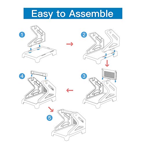 Jiose 4X6 Label Holder - Thermal Label Holder For Rolls And Fan-Fold Labels - Work With Desktop Label Printer #TOP7