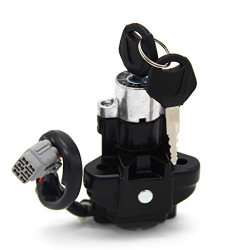 Ignition Switch and Ignition Key Motorcycle Ignition Switch for Suzuki 37100-27G00 for Suzuki DL650 V-Strom 2004-2016 for Suzuki 37100-06G00 37100-31JB0 for Suzuki DL1000 V-Strom 2002-2016