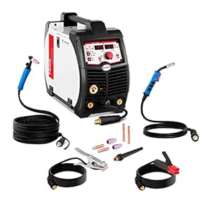 Welbach TRON 200 Combi-lasapparaat, 200 A, 4-in-1, WIG, MIG/MAG, MMA, FCAW, digitaal