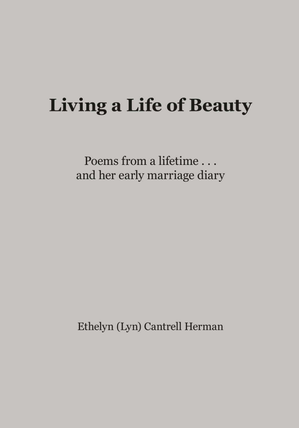 Living a Life of Beauty