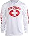 Lifeguard | White Guard Unisex Uniform Costume Long Sleeve T-Shirt for Men Women - White, L