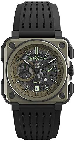 Bell &amp; Ross BR-X1 Military Khaki Titanium Limited Edition Watch BRX1-CE-TI-MIL